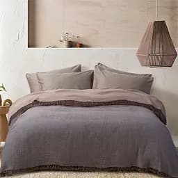 Покрывало Lotus Home Sia muslin winemousse 220x240 см виннное (svt-2000022332026)