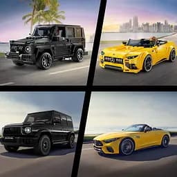 Конструктор LEGO Speed Champions Mercedes-AMG G 63 і Mercedes-AMG SL 63, 808 деталей (76924) - мініатюра 7
