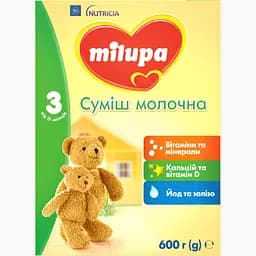 Суха молочна суміш Milupa 3, 600 г