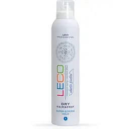 Лак для волос Leco 4 сухое распыление Сверхсильная фиксация 300 мл