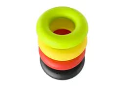 Еспандер кистьовий кільце EasyFit Ring 32 кг чорний - мініатюра 5