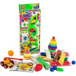 Набір для творчості Lovin'Do Тісто для ліплення Асорті Арома 41020, 9 кольорів