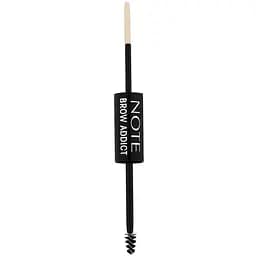 Тінт та гель для брів 2 в 1 Note Cosmetique Brow Addict Tint & Shaping Gel Light Brown відтінок 2, 10 мл - мініатюра 2