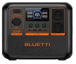 Зарядна станція Bluetti AC70P 864Wh 1000W