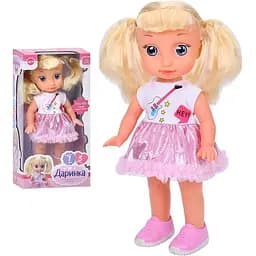 Лялька Даринка, M5956IUA, 38 см, говорить, співає, читає вірші, на батарейках
