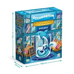 Дитячий віммельпазл "Музей Океанаріум" DoDo Toys 300641, 150 елементів - мініатюра 5