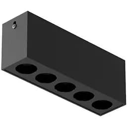 Світильник точковий накладний Kloodi KD-PIXEL 5X2 10W 3K BK