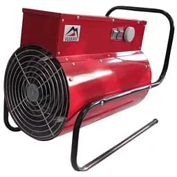 Електрична теплова гармата Vulkan 4,5 кВт, площа обігріву 45 кв.м., червоний, підлоговий, 220В (4500 ТП)