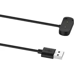 Зарядний пристрій DK CDK для Xiaomi Amazfit T-Rex Pro (A2011 / A2013) кабель (1m) USB (011925) (black) - мініатюра 4