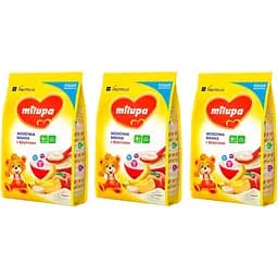 Молочная каша Milupa Манная с фруктами 630 г (3 шт. по 210 г)