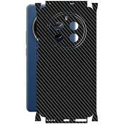 Захисна плівка StatusSKIN для Realme 12 Pro Корпус Вініл Карбон чорний