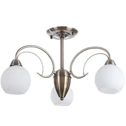 Люстра потолочная Brille классическая E14 60W BZ (LK-168C/3)