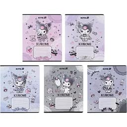 Набор тетрадей Kite Kuromi 18 листов в линию 20 шт. (HK25-237-1)