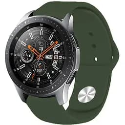 Силіконовий ремінець BeCover для Amazfit Stratos (22 mm)/ Stratos 2/2S/3 /Amazfit GTR 2/Amazfit GTR 47mm/Amazfit GTR Lite 47mm/Amazfit Nexo/Amazfit Pace/Amazfit GTR 3 Pro/Amazfit GTR 4 Green (706387) - мініатюра 3
