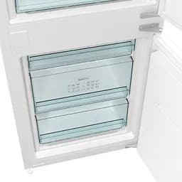 Холодильник з морозильною камерою Gorenje 177х55х54см 2 двері 180(68) л А+ FrostLess LED дисплей білий (RKI418FE0) - мініатюра 6