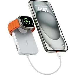 Повербанк VEGER V1171 10000 мАг 20W PD Fast Charging White