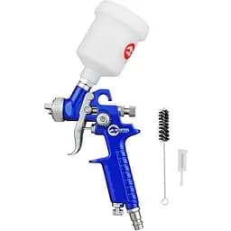 Пневматичний фарбопульт HVLP Intertool верхній бак 125 мл x 0.8 мм PT-0101