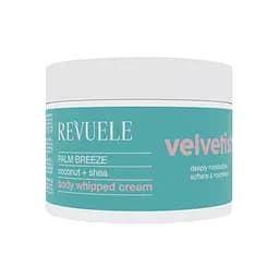 Крем для тела Нежный увлажняющий Palm Breeze с кокосом и маслом ши VELVETISH Revuele 300 мл