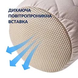 Подушка Ideia валик NORDIC COMFORT 15х40 см з повітропроникною вставкою 8-34691*002 - мініатюра 4