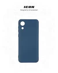 Чехол ArmorStandart ICON для Samsung A03 Core (A032) Camera cover Dark Blue (ARM60879) - мініатюра 3