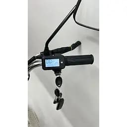 Електровелосипед Minako V4 PRO двомісний 500W/60V/18Ah із заднім амортизатором сірий - мініатюра 11