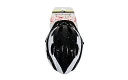 Шолом велосипедний "GOOD BIKE" L 58-60 см чорно/білий (88855/4-IS) - мініатюра 2