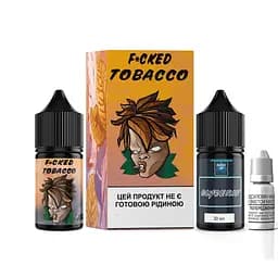 Набор компонентов для самозамеса солевой заправки заправки для вейпа Fucked V2 Salt 30 мл, 0-25 мг Tobacco Сладкий табак (15475)