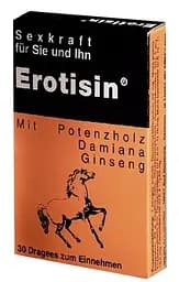Таблетки Erotisin 30 таблеток
