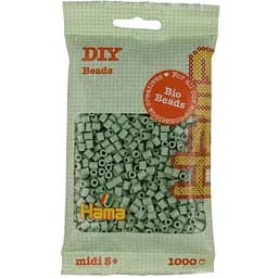 Термомозаїка Hama Набір сіро-зелених біо-намистин Midi 5+ 1000 шт.