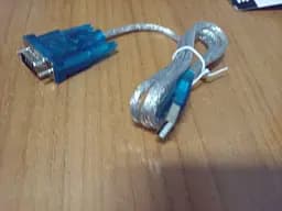 Кабель 2E шнур штекер DB 9pin штекер USB 0.8 м - мініатюра 2