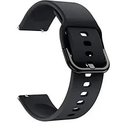 Силиконовый ремешок One Watchbands черный для Samsung Galaxy Watch Active - размер L (WB0021ONEBLACKA)