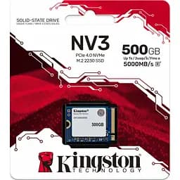 Накопичувач SSD M.2 2230 500GB NV3 Kingston (SNV3SM3/500G) - мініатюра 3