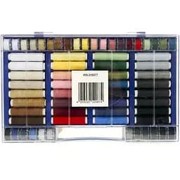 Швейный набор ниток Crelando разноцветный (64 шт)