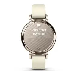 Смарт-годинник Garmin Lily 2 Cream Gold with Coconut Silicone Band (010-02839-20) - мініатюра 3