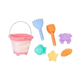 Набір для гри в піску 7 ел. Baby Team (9511_рожевий)