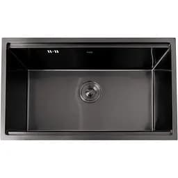 Чорна мийка Nett NB-7042 врізна з PVD покриттям багатофункціональна