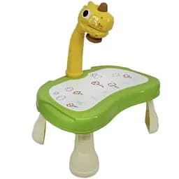 Детский столик для рисования Дино с проектором и фломастерами (Art Set-5)