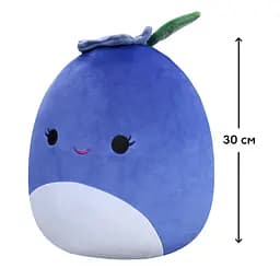 М'яка іграшка Squishmallows Чорниця Блубі 30 см (SQCR04144) - мініатюра 4
