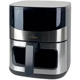 Аерофритюрниця Crownberg CB-5554 з антипригарною чашею безолійна 6.5л 2000Вт Чорний