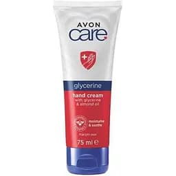 Крем для рук з гліцерином та мигдальною олією Avon 75 мл