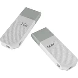USB флеш-накопичувач Acer UP300 16GB USB 3.2 White (BL.9BWWA.564) - мініатюра 5
