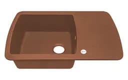 Кухонна мийка Adamant Optimaks 775x495x200 terra-cotta 531223, Коричневий - мініатюра 2