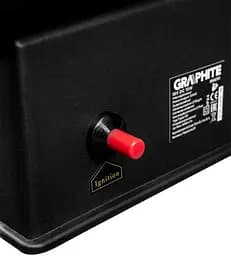 Теплова гармата газова Graphite акумуляторна 30 кВт, площа обігріву 150 кв.м., підлогова, чорна (58GE101) - мініатюра 2