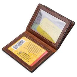 Шкіряна обкладинка для документів GRANDE PELLE 10х7,5х1 см acs0018522 - мініатюра 4