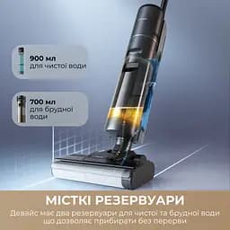 Бездротовий миючий пилосос Dreame H12S - мініатюра 7