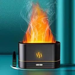 Ультратихий зволожувач повітря для ароматерапії з полум'ям - мініатюра 4