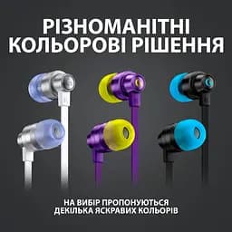 Навушники Logitech G333 ігрові фіолетові (981-000936) - мініатюра 4