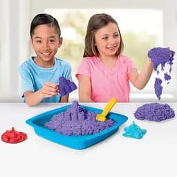 Набір піску для дитячої творчості Wacky-Tivities Kinetic Sand, фіолетовий, 454 г (71402P) - мініатюра 8
