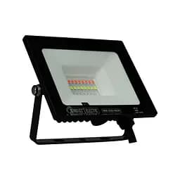 Прожектор світлодіодний Horoz Electric Remix-20 20W RGB+білий чорний