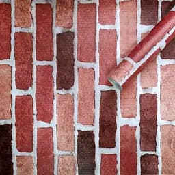 Самоклеюча плівка Sticker Wall SW-00001271 Бордова цегла 0,45х10м - мініатюра 1